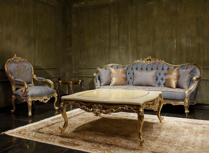 Klassische Graue Wohnzimmer Sofas Chesterfield Couchen Dreisitzer Sessel